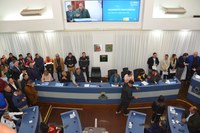 Cotianos lotam a Câmara Municipal para audiência pública do Orçamento Participativo 