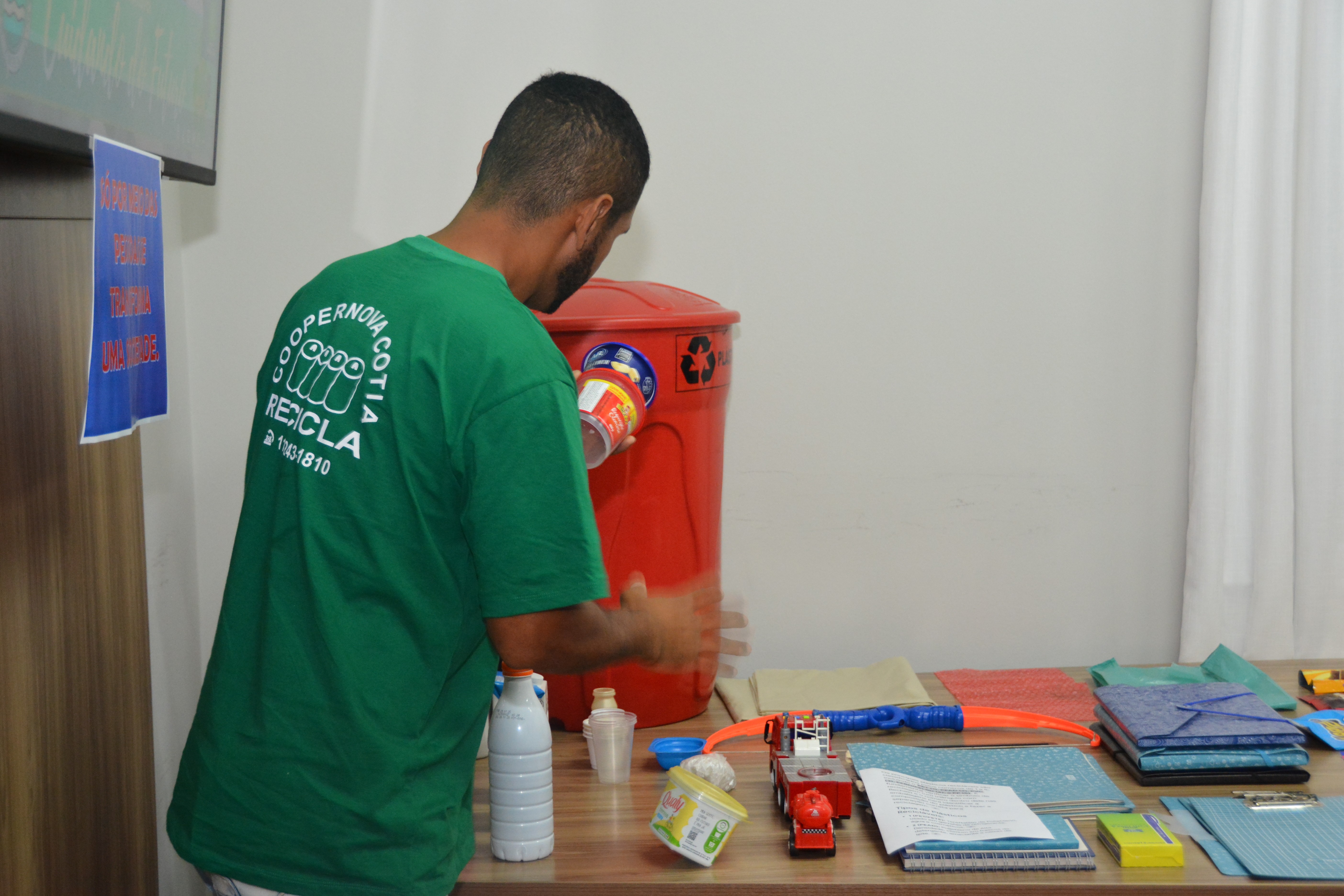 Câmara Sustentável: projeto do Legislativo já reciclou duas toneladas de materiais