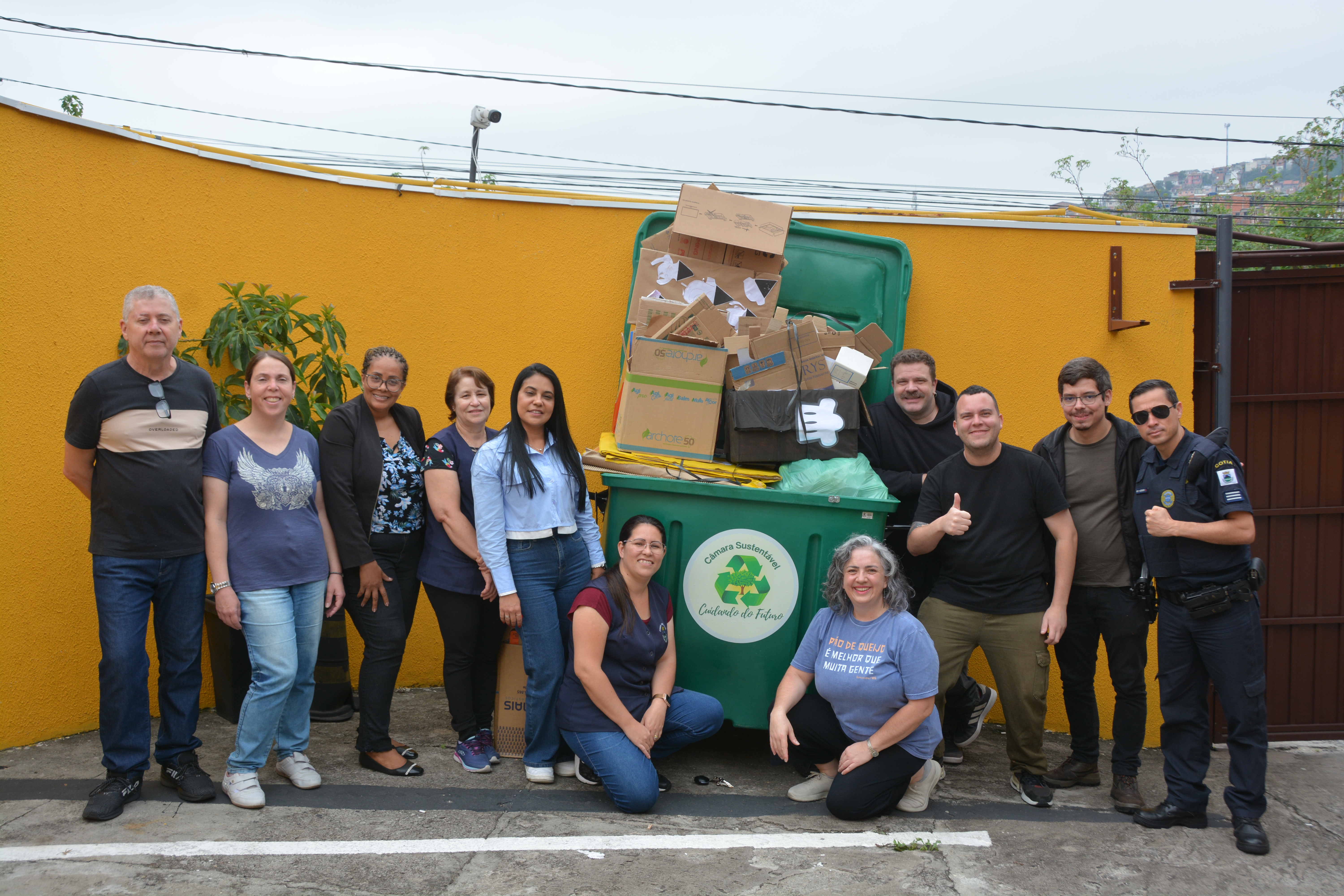 Câmara Sustentável: Legislativo Municipal reciclou mais de 2,5 toneladas de materiais
